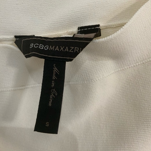 BCBG Ivory Flirt Skirt - Picture 2 of 3